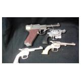 4 Vintage Cap Guns