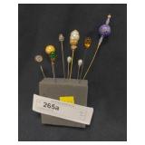 9 Various Hat Pins