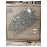 Vintage Map of Drumore Township & Colerain Twp