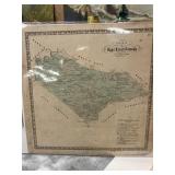 Vintage Map of Upper Leacock Township & Sadsbury