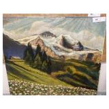 Oil on Board by AF Hermansader