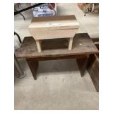 (2) Primitive Wooden Benches