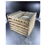 Wooden Primitive Egg Crate