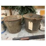 Two Metal Pails