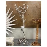Metal Twig Form Plant Stand
