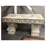 Molded Plastic Form Garden Bench