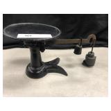 Early Cast Iron Crows Foot Scale