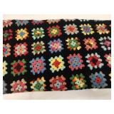Colorful Hand Knitted Afgan