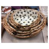 6 Pet Beds Decending Sizes