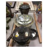 4pcs of Silver Plate