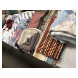 Large Grouping of Vintage Textiles, Feed Bags,
