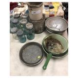Vintage Crocks, Jars and Kitchenwares