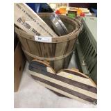 Hubcap Cap, Farm Baskets, Patriotic Heart, etc.
