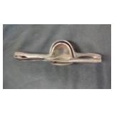 19th C Iron Rough Cast/Hand Forged Lemon Squeezer