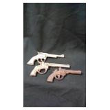 3 Vintage Cap Guns