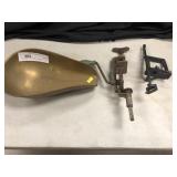 Brass Scale Scoop, Remnants of Apple Parer