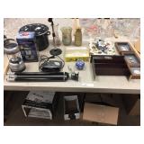 Picture Frames, Mic Stand, Camera Tri-pod, Misc.