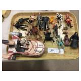 1995 Star Wars Land Cruiser & 17 Action Figures