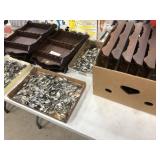 15 Spoon Holders and 3 Trays of Collectible