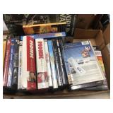 Box of DVDs