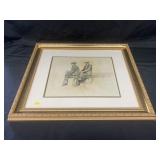 Signed 1974 Lorenzo Print