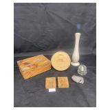 Tray of Contemporary Pottery, Butter Print,