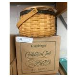 2001 Longaberger Sewing Circle Basket