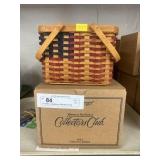 (3) 2002 Longaberger Miniature Flag Baskets