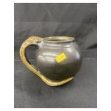 Bur Oak Pottery Serpant Handled Mug