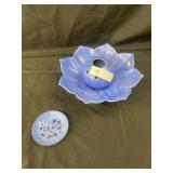 Vintage Pottery Planter & Plate