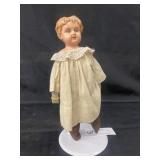 Early German Celluloid & Stuffed Body Doll