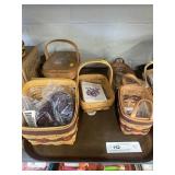 5 Assorted Longaberger Baskets
