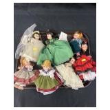 7 Madame Alexander Dolls