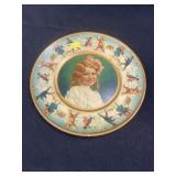 Primitive Tin Litho Childs Plate
