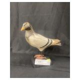 Contemporary Carved Wood Pigeon