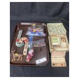 Tray: Christmas Decorations & Baggage Claim