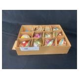 Box of Vintage Christmas Ornaments