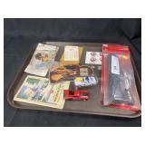 Tray: Major League Baseball Score Cards,