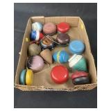 Tray: Yo-Yos and Wooden Tops