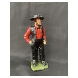 Cast Iron Pennsylvania Dutch Figurine