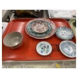 Transferware China Plates, Bowl, etc.