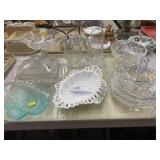 Tray: Crystal & Pattern Glass