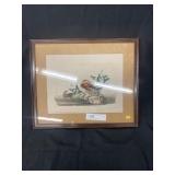 Painting on Rice Paper of Birds