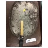 Primitive Tin Candle Sconce