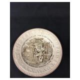 2 Childs ABC Porcelain Plates