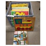 Wooden Playskool  & Melissa & Doug Puzzles