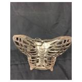 Contemporary Cast Iron Butterfly Candle