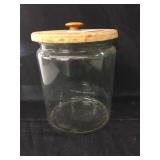 Primtive Glass Canister