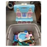Plastic Fisher Price Doll House