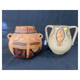 2 Mexican Pottery Vessels